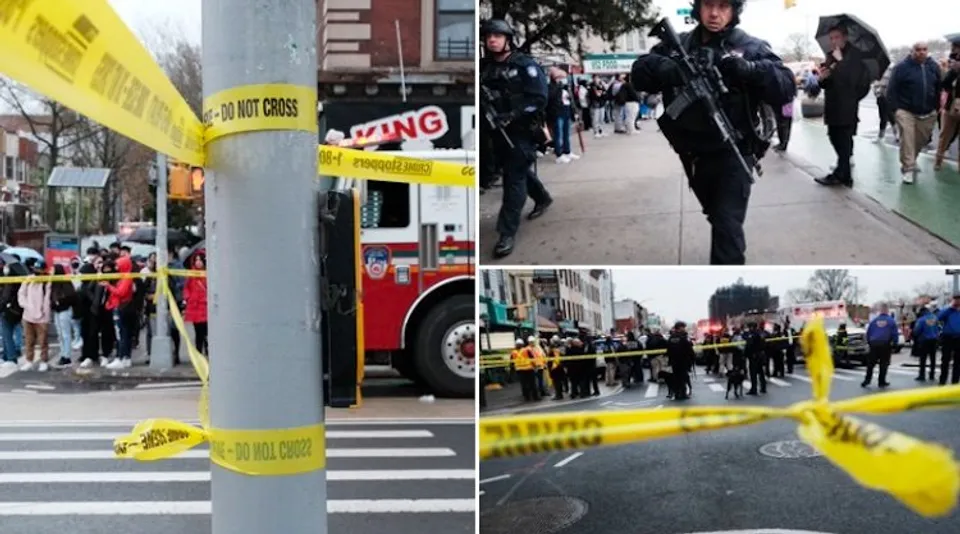 Shoot-out at Brooklyn subway station; many injured