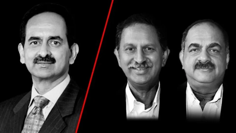 Sanjay Kirloskar (Left); Atul Kirloskar and Rahul Kirloskar (Right)