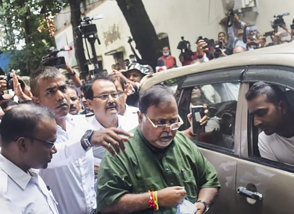  Bengal mininister Partha Chatterjee
