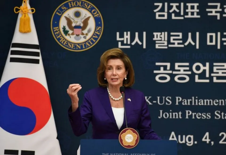 US cannot allow China's 'new normal' over Taiwan, says Nancy Pelosi