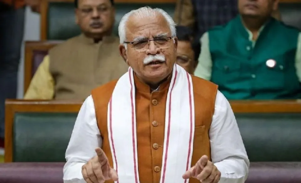 Haryana Chief Minister Manoharlal Khattar (File photo)