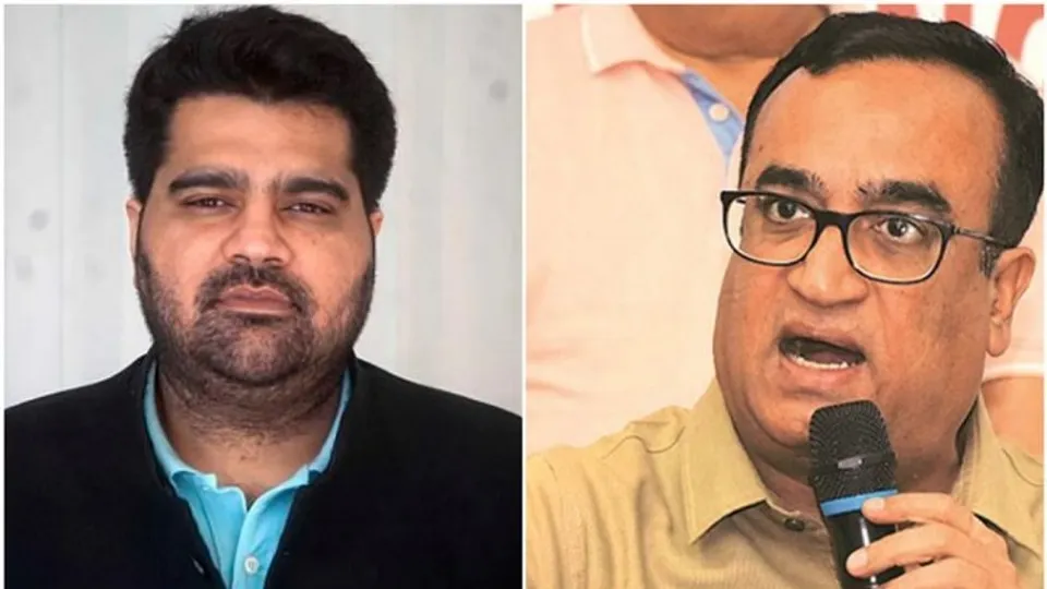 (Left) Kartikeya Sharma; (Right) Ajay Maken