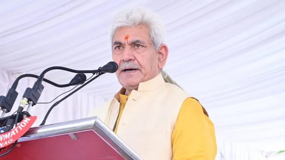 J-K LG Manoj Sinha (File photo)