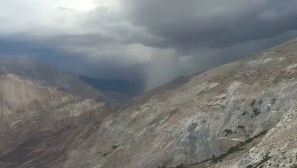 Kinnaur cloudburst damages 25 houses, 2 bridges