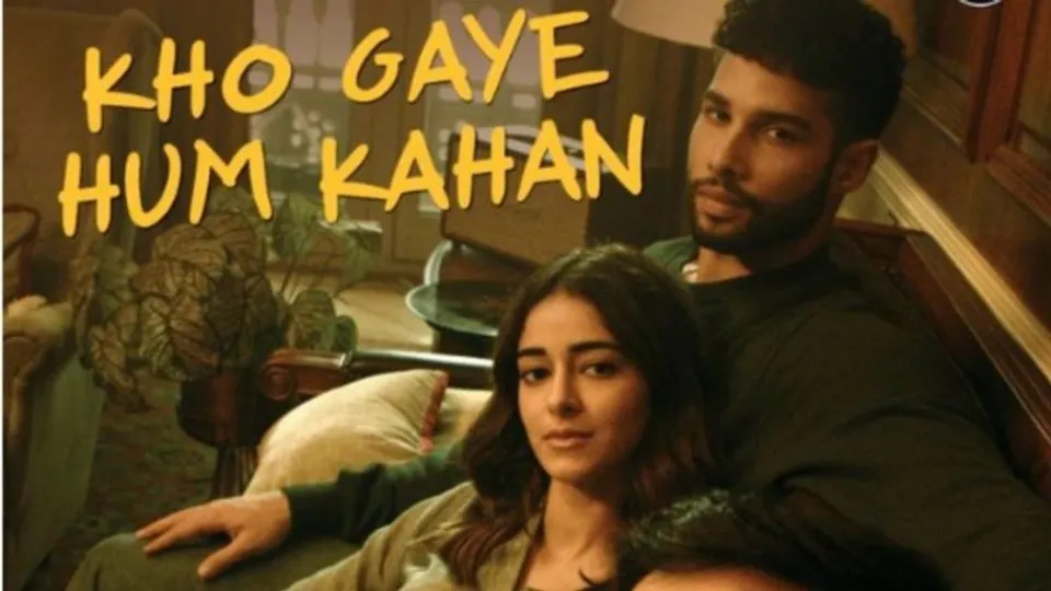 Siddhant Chaturvedi and Ananya Pandey in upcoming film Kho Gaye Hum Kahan