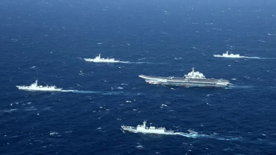 Chinese Navy warships patrol South China Sea ahead of US House Speaker Nancy Pelosi's expected Taiwan visit