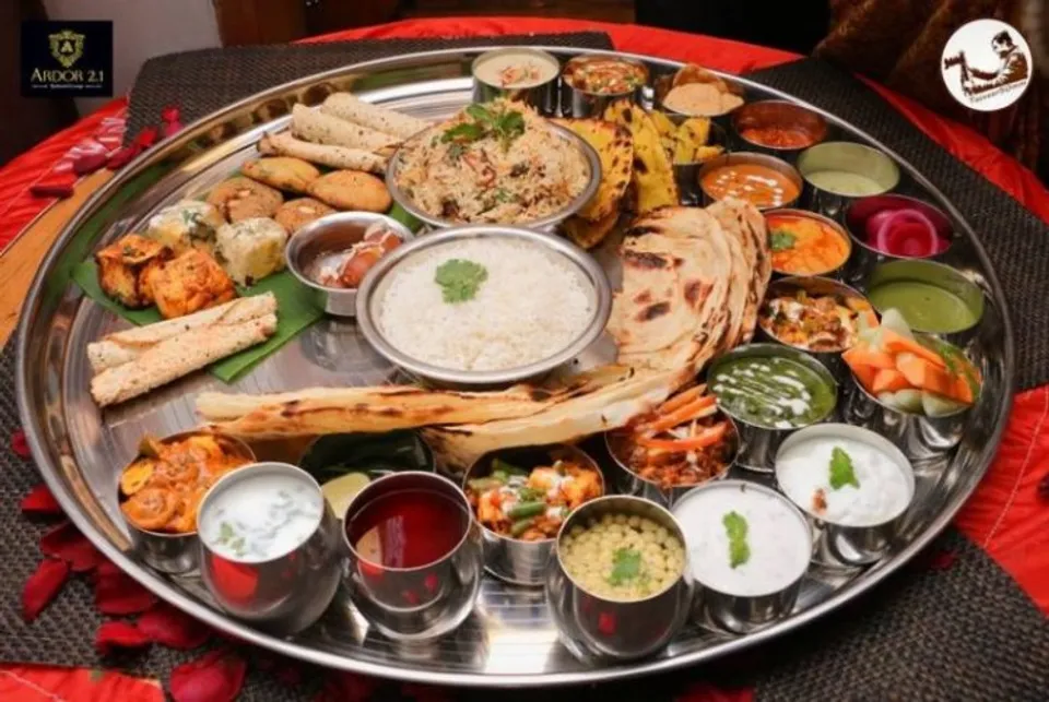 56 Inch Thali at Ardor 2.1 restaurant