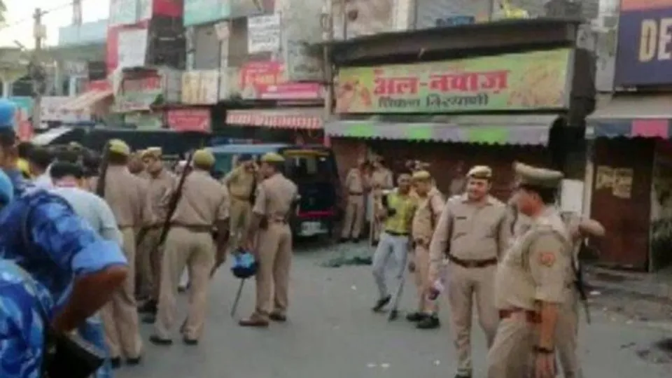 Visual from Bareilly Violence