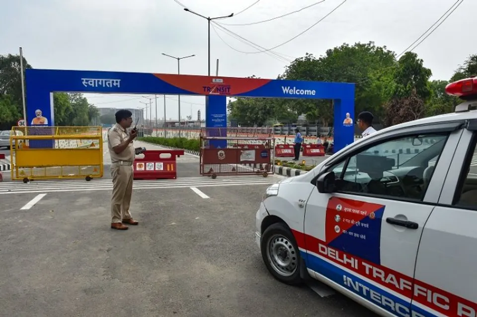  Newly inaugurated Pragati Maidan Integrated Transit Corridor, in New Delhi
