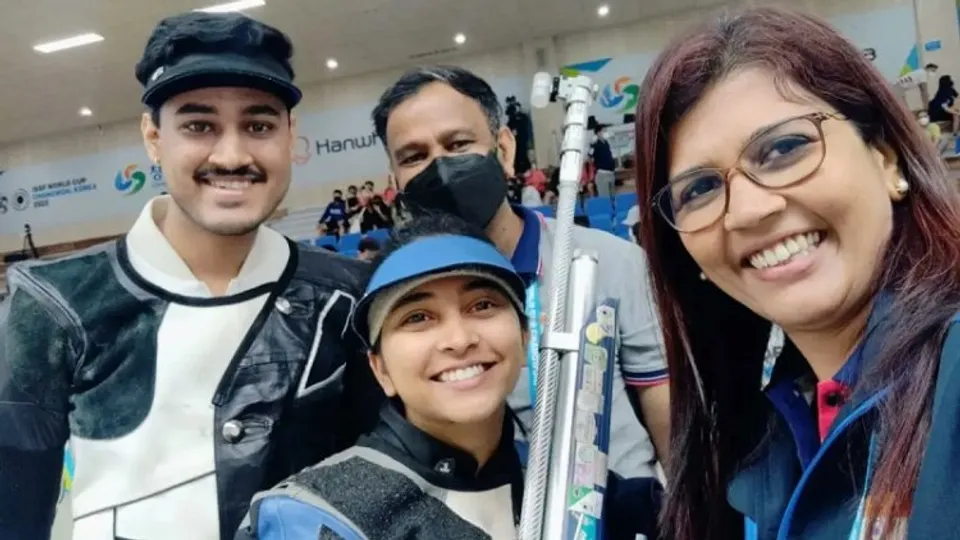 The duo of Mehuli Ghosh and Shahu Tushar Mane