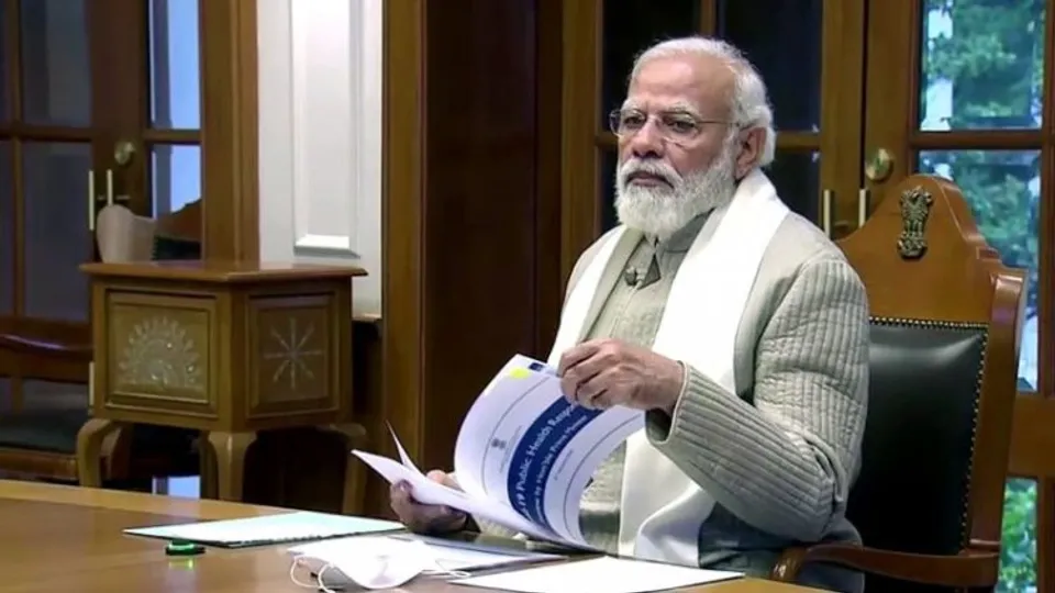 PM Modi interacts with Chief Ministers (File photo)