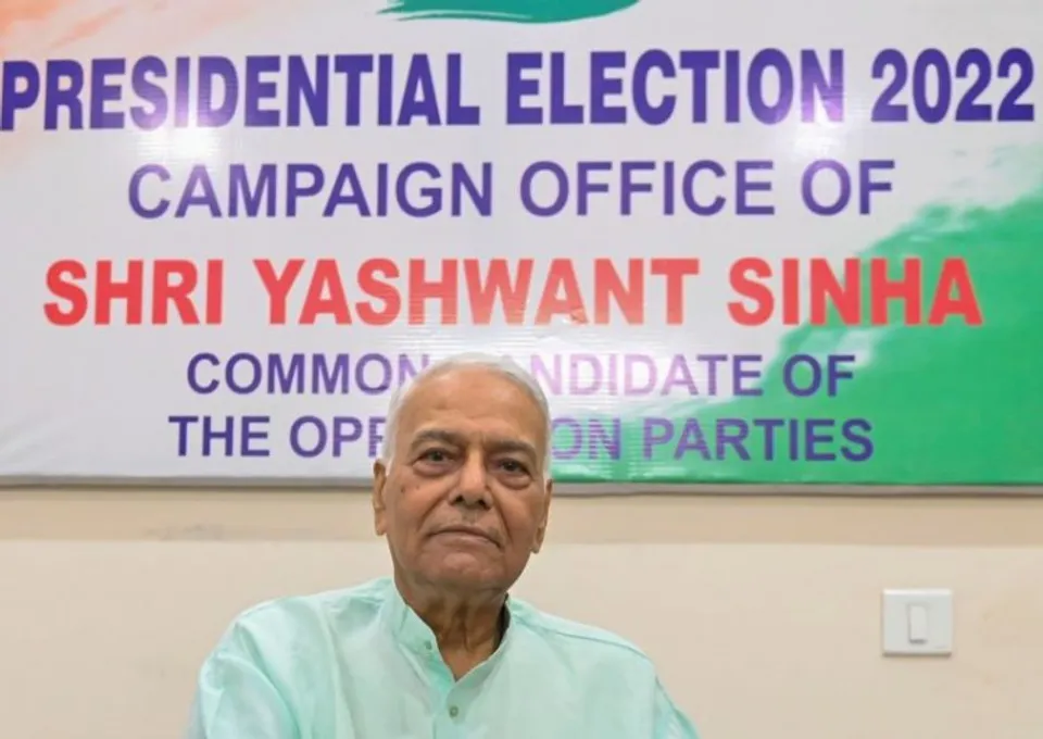 Yashwant Sinha has been unanimously chosen as the joint opposition candidate for upcoming presidential elections