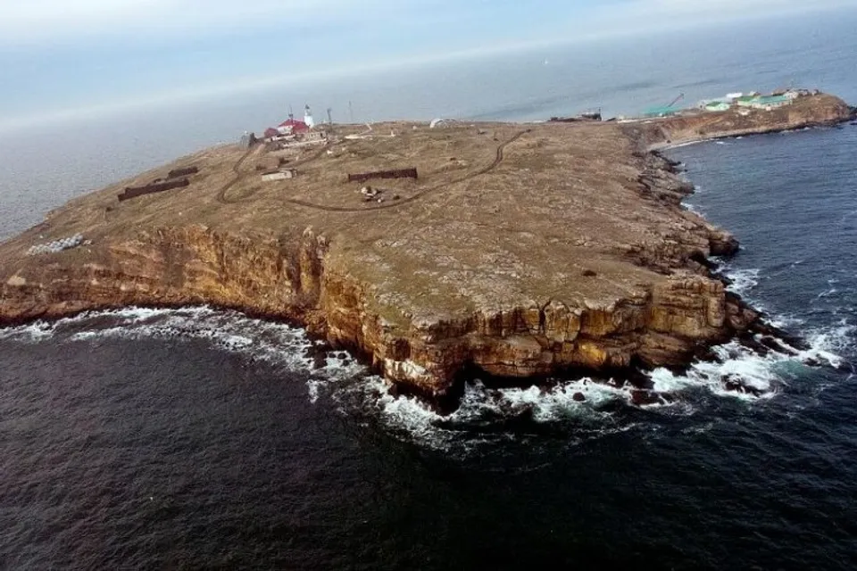 Snake Island during 2022 Russian invasion of Ukraine