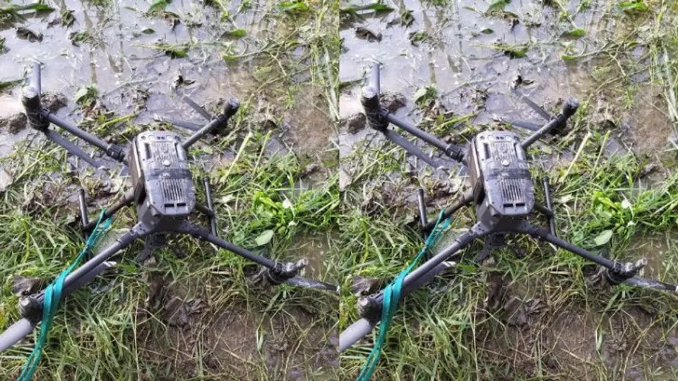 Drone shot by BSF