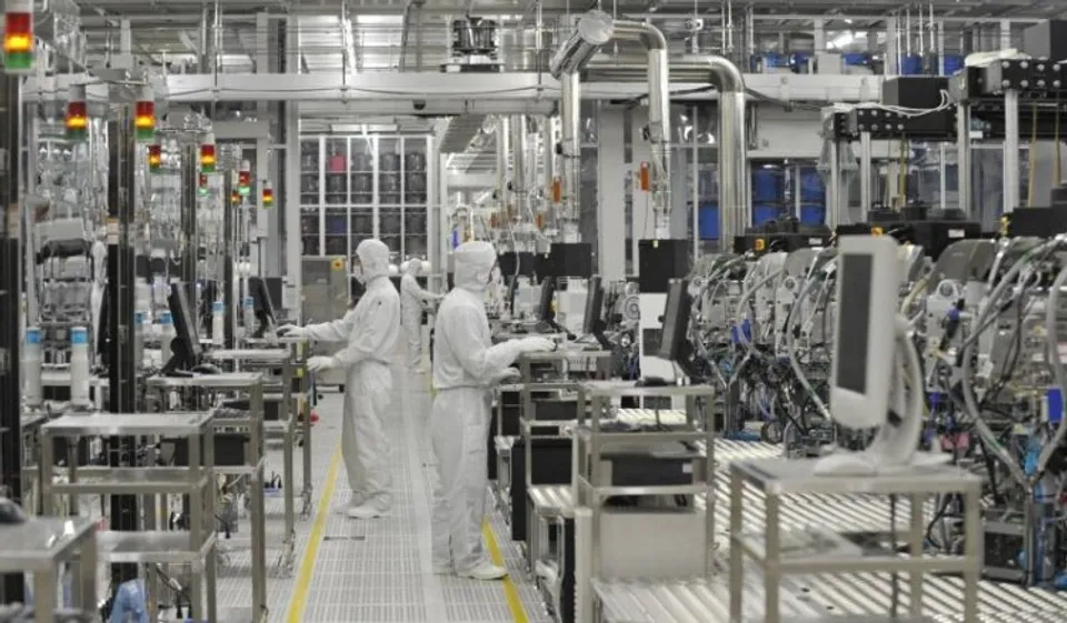 Taiwan semiconductor chip production facility (File photo)