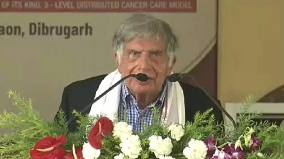 I dedicate my last years to health: Ratan Tata; inaugurates cancer treatment centres in Assam