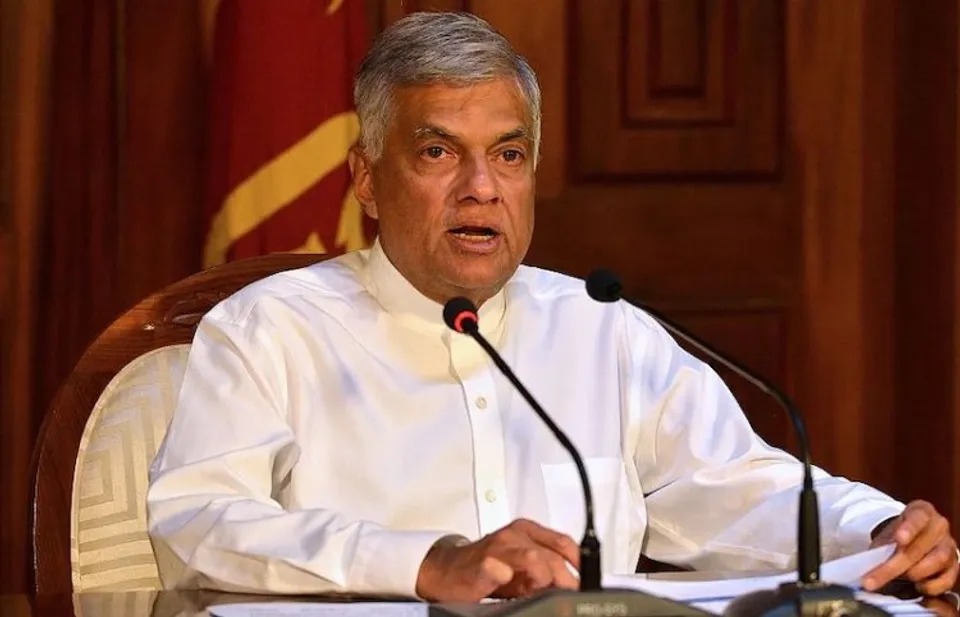 Sri Lanka's acting president Ranil Wickremesinghe (File photo)