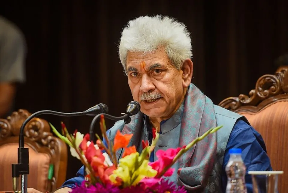 Jammu and Kashmir Lt. Governor Manoj Sinha