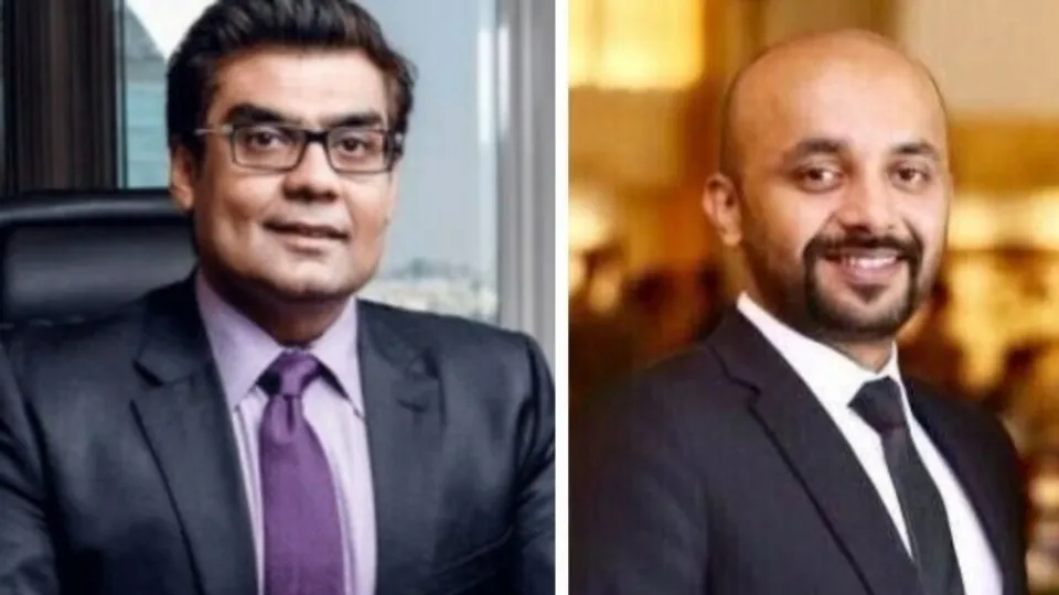 ARY's Salman Iqbal (left) and Ammad Yousuf