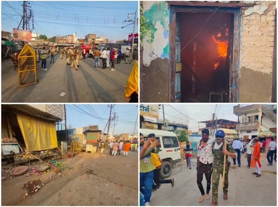Visuals from MP's Khargone after clashes on Ram Navami