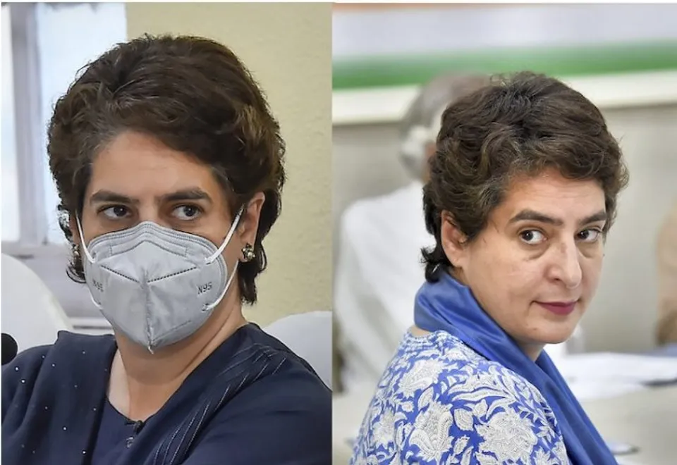  Congress leader Priyanka Gandhi Vadra (File photo)