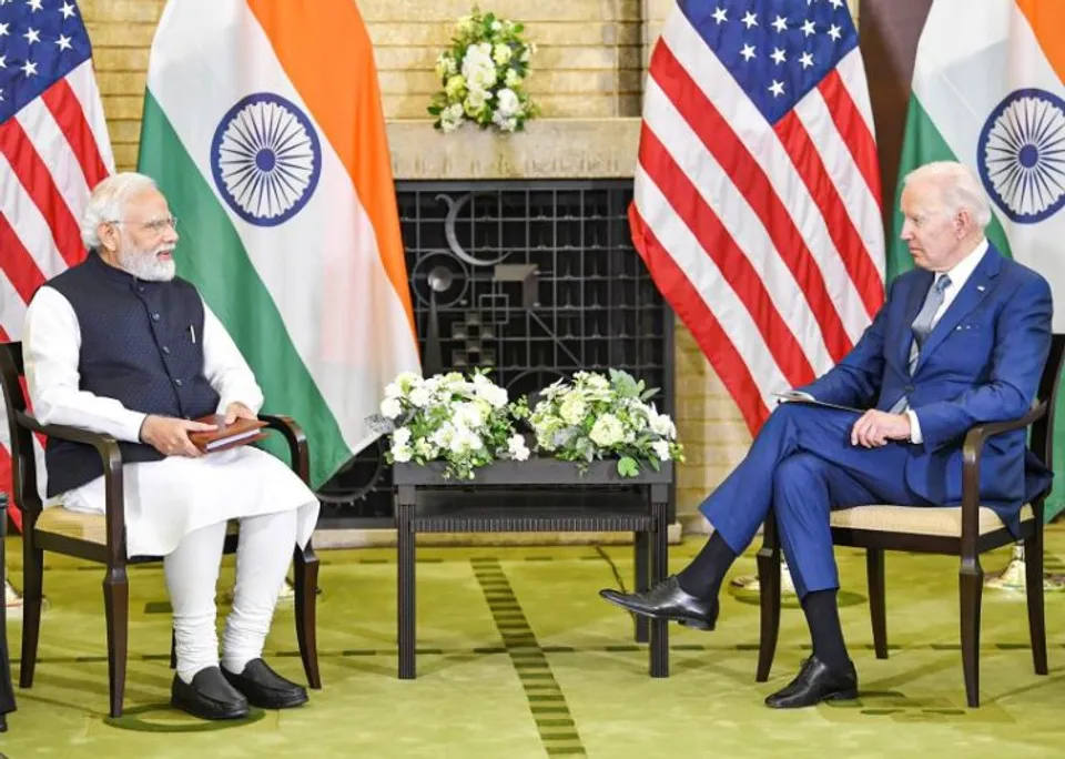 PM Modi with US President Joe Biden (File photo)