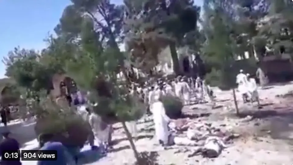 Suicide bomber blows self during Friday prayers in Guzargah Mosque; Mawlawi Mujeeb Ansari among 12 killed