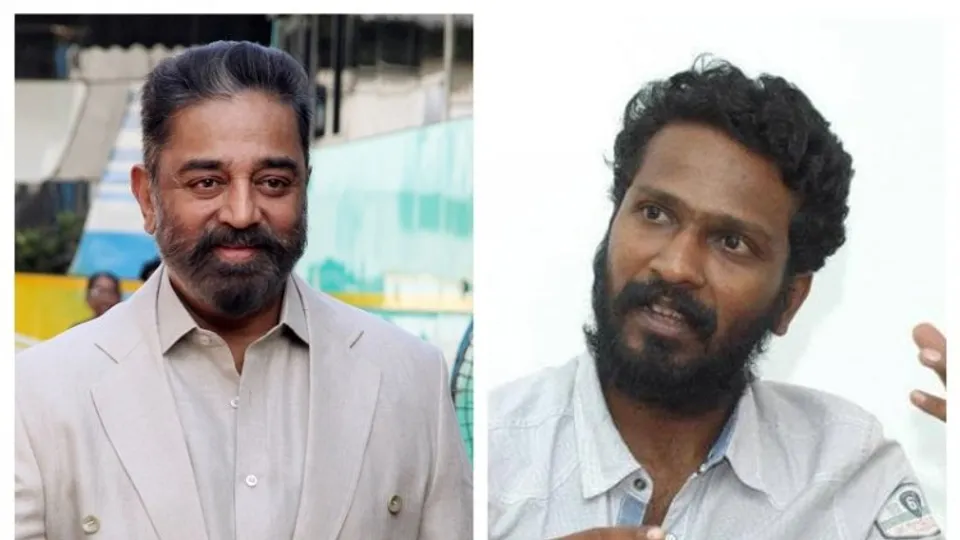 Kamal Hasan (Left); Vetrimaaran (Right)