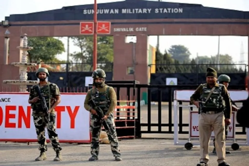 Sunjwan Military Station in Jammu (File photo)