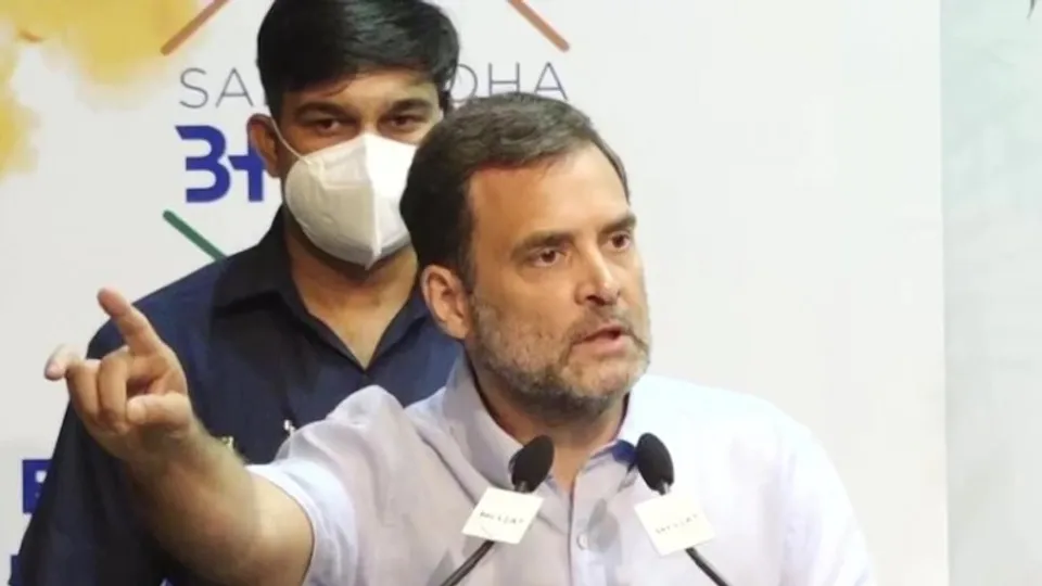 Rahul Gandhi defends people accused of stone pelting at Ram Navami procession