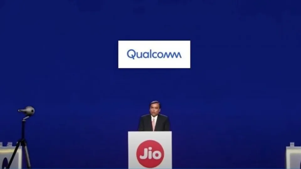 Mukesh Ambani addressing Reliance AGM