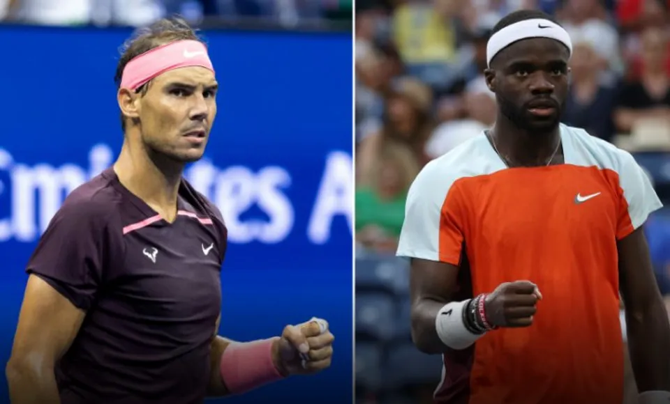 Rafael Nadal and Frances Tiafoe