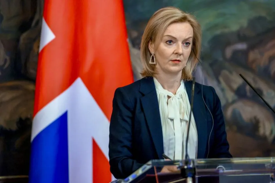 UK Foreign Secretary Liz Truss (File Photo)