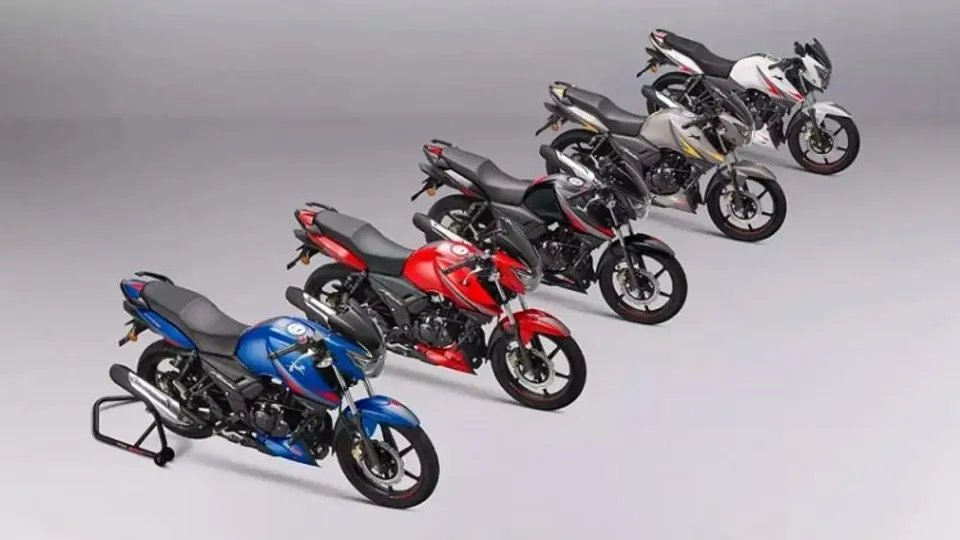 TVS Apache series variants