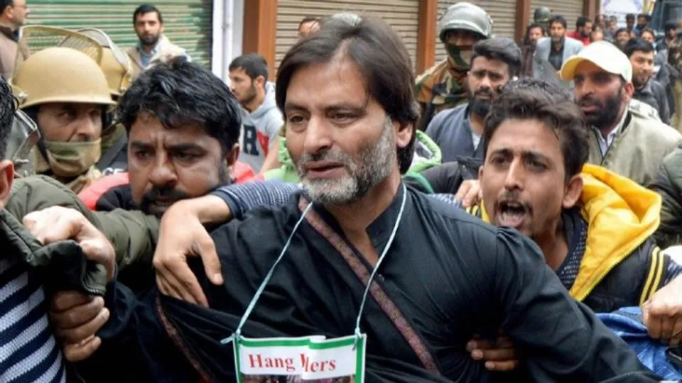 Kashmiri separatist leader Yasin Malik (File photo)