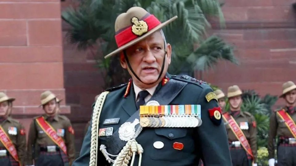 Late CDS General Bipin Rawat (File photo)