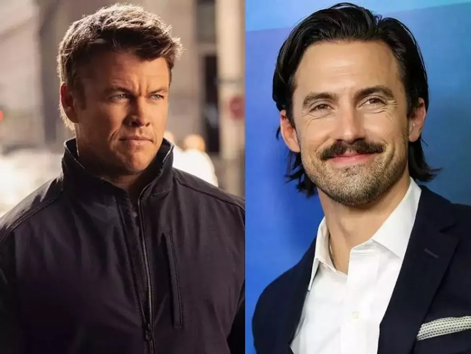 Luke Hemsworth and Milo Ventimiglia (file photo)