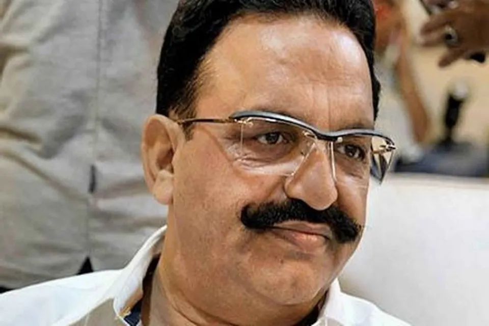 Mukhtar Ansari (File photo)