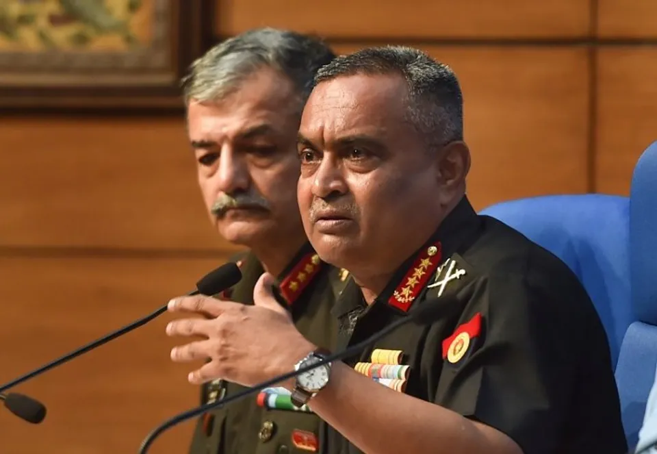 Indian Army Chief General Manoj Pande (File photo)