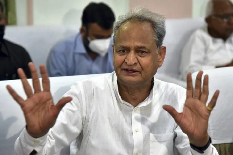 Rajasthan Chief Minister Ashok Gehlot (File photo)