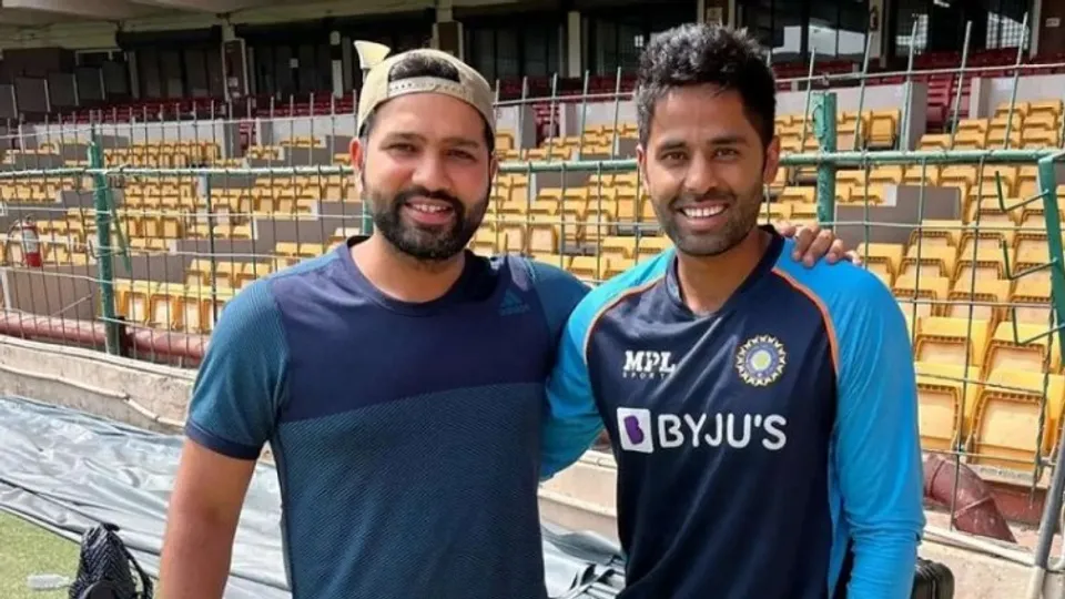 Rohit Sharma and Suryakumar Yadav (File photo)