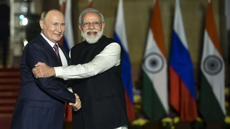 Prime Minister Narendra Modi and Russian President Vladimir Putin (File Photo)