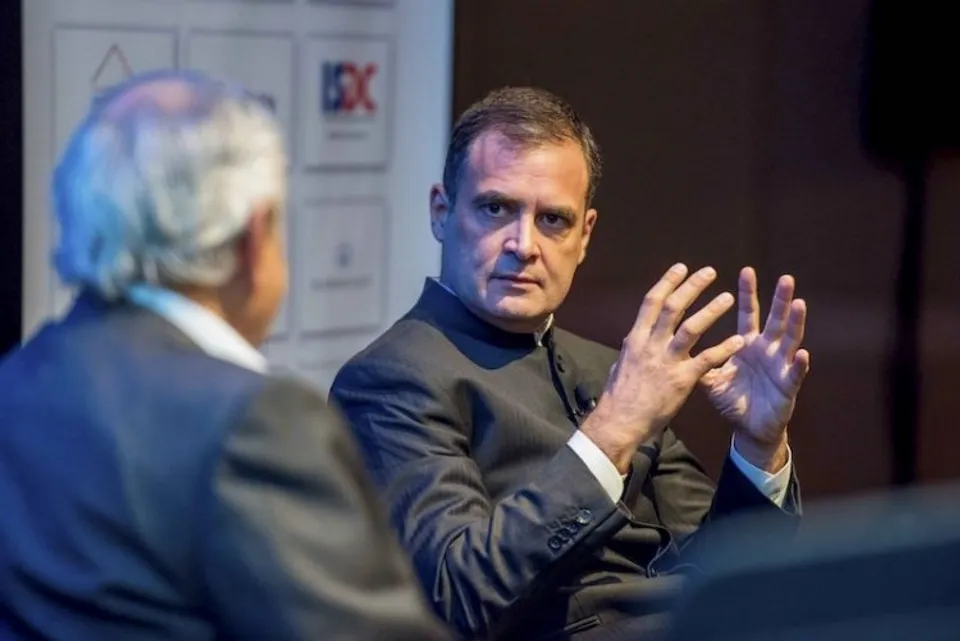 Rahul Gandhi in UK