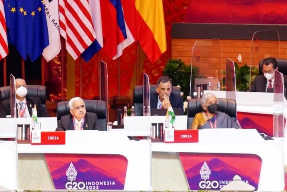 Finance Minister Nirmala Sitharaman at G20 FMCBG