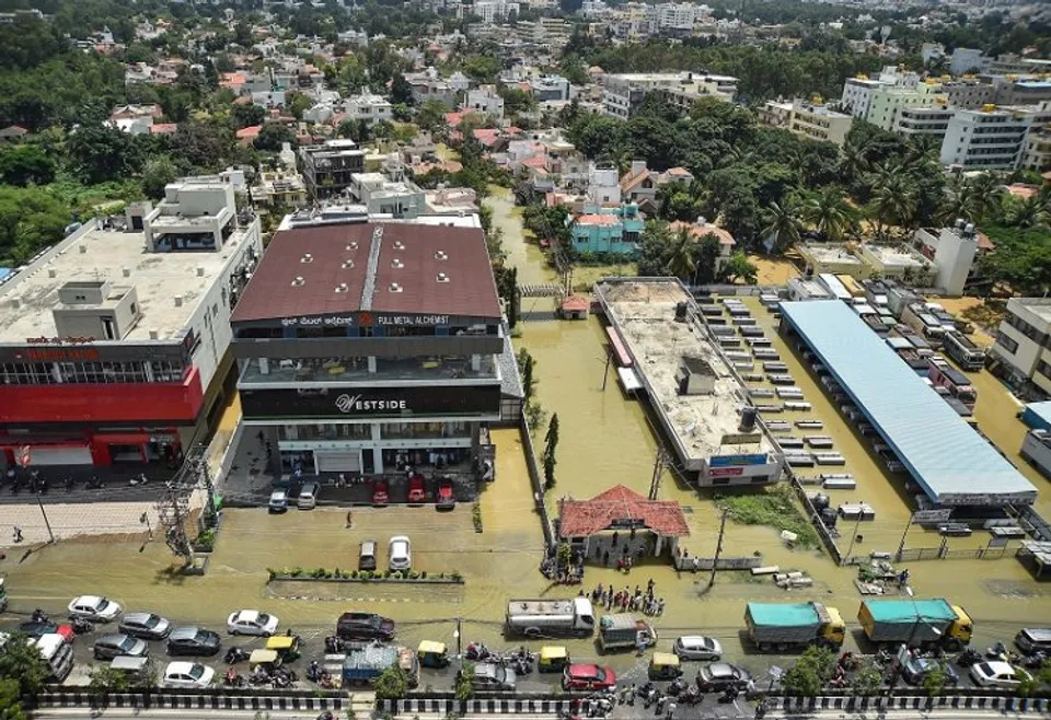 Bengaluru rain flood