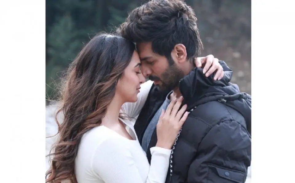 Kartik Aaryan and Kiara Advani in Satyaprem Ki Katha