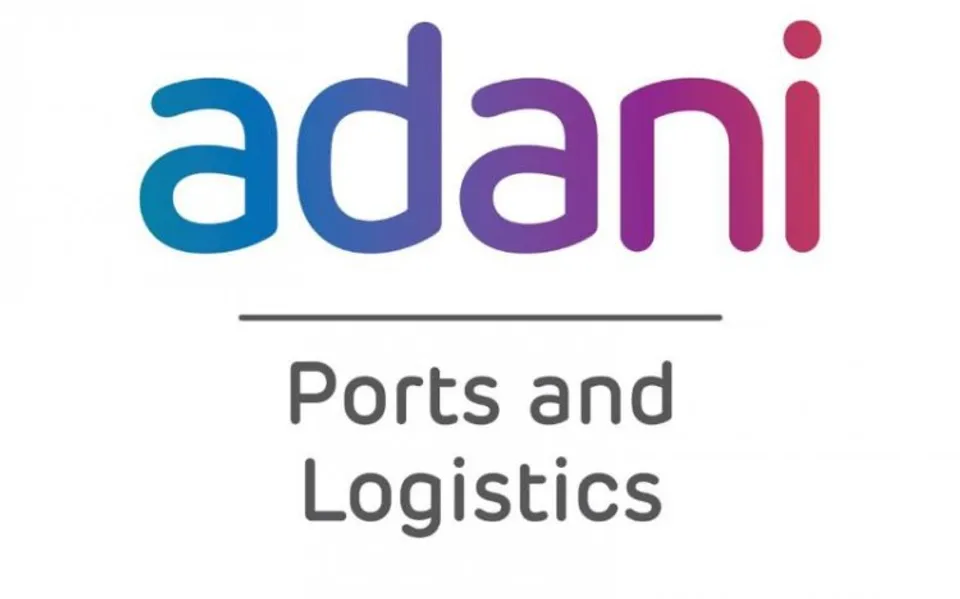 Adani ports and logistics logo