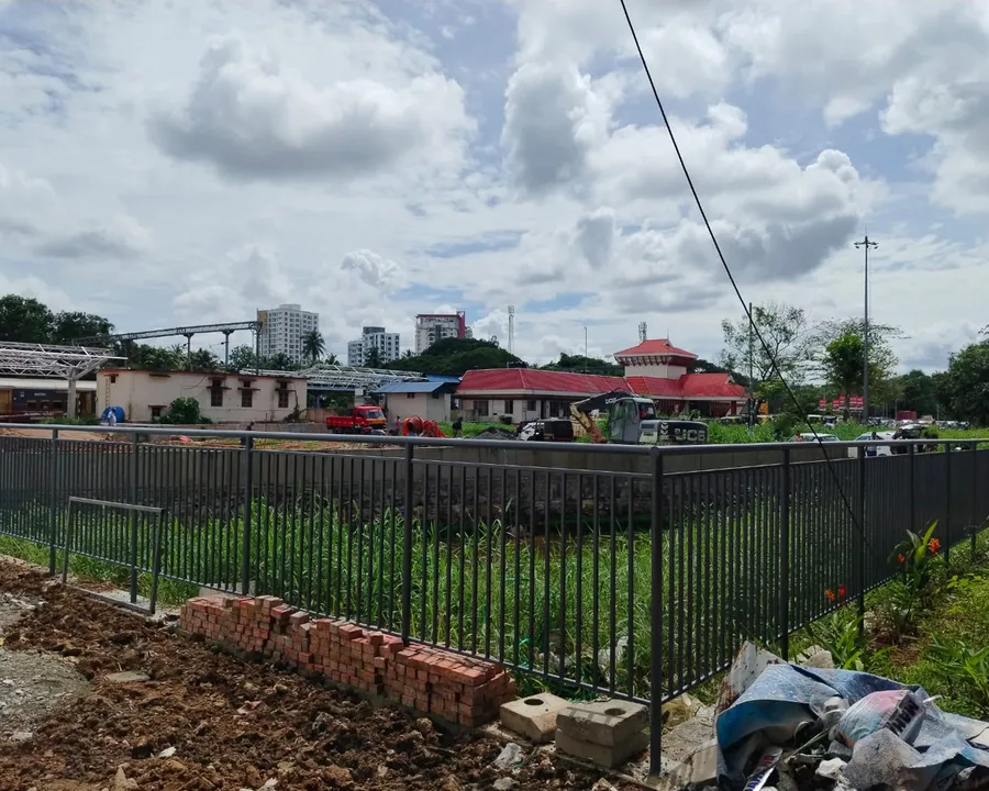 thripunithura railway station view