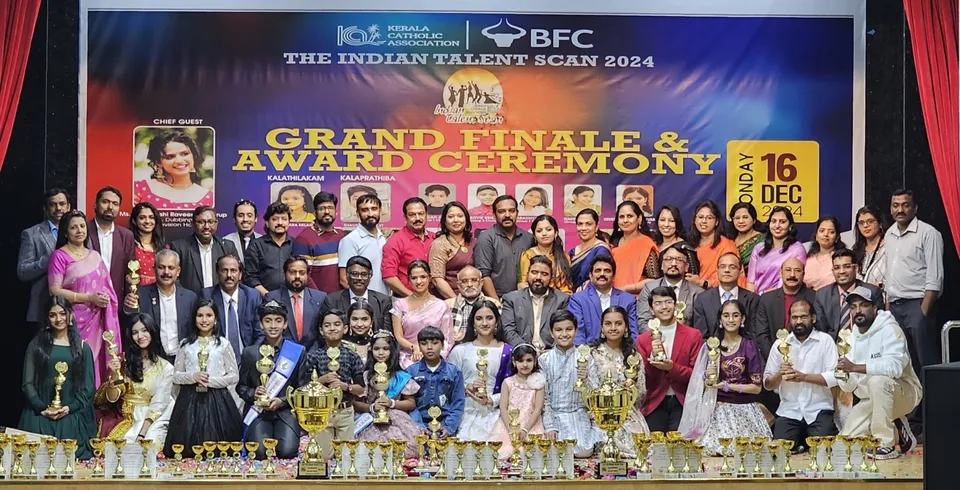 ബഹറിനിൽ കേരള കാത്തലിക് അസോസിയേഷൻ സംഘടിപ്പിച്ച "കെസിഎ - ബിഎഫ്‌സി ദി ഇന്ത്യൻ ടാലെന്റ് സ്കാൻ 2024" സമാപിച്ചു; ഗ്രാൻഡ് ഫിനാലെയും അവാർഡ് ദാനവും നടന്നു