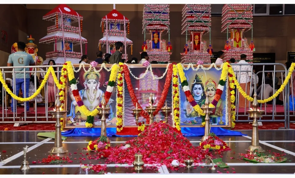 ഭക്തിസാന്ദ്രമായി അജ്മാനിലെ ദുബായ് ക്യാപ്സ് മഹോത്സവം